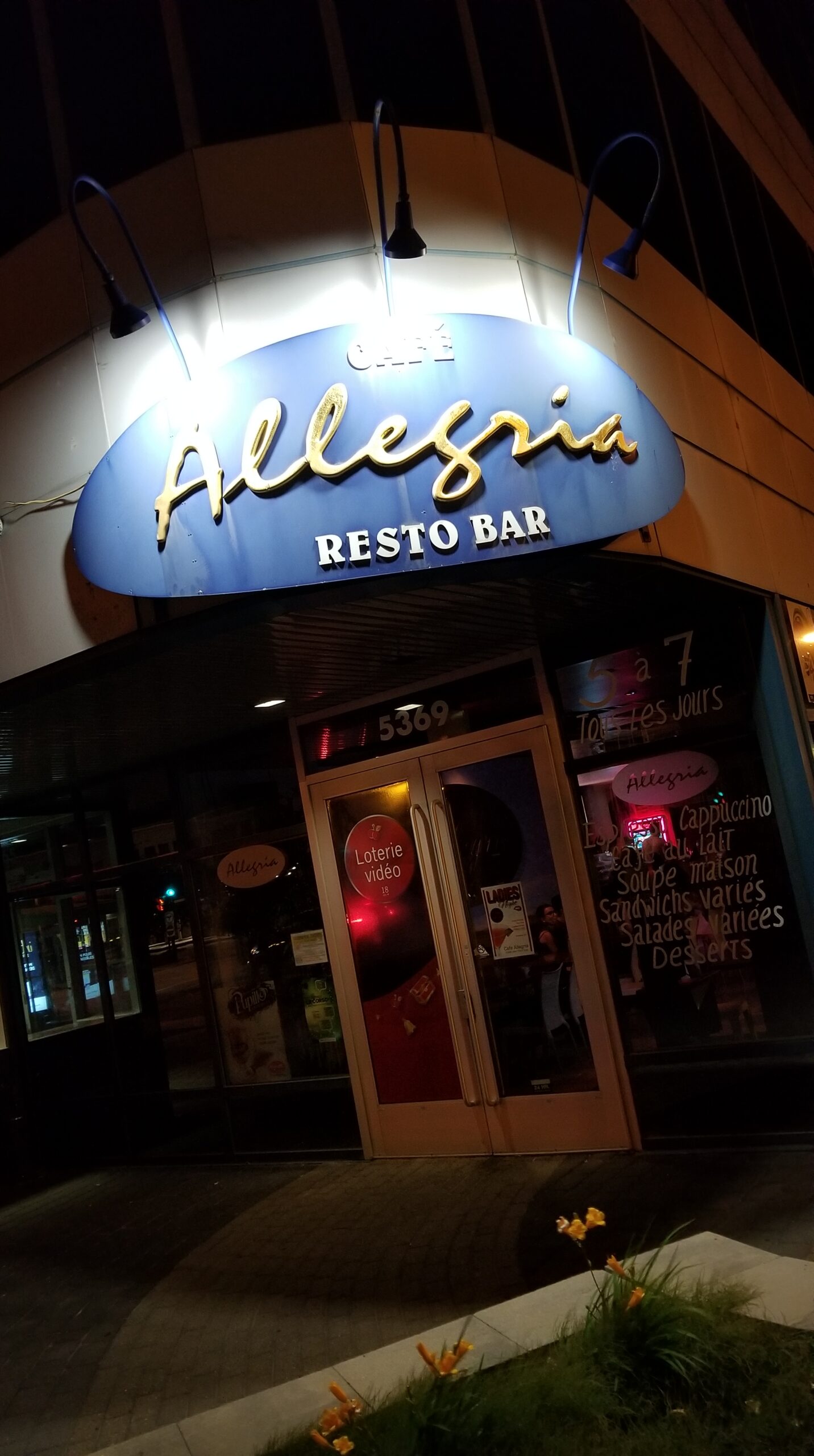 Cafe-Bar Allegria Montreal