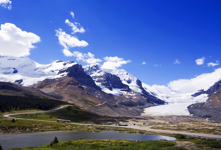 Icefields Parkway and the Columbia Icefield